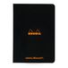 RHODIA 119186Cpack - Set van 10 Geniete Notitieboeken Zwart - A5 - Dot Stippen - 96 Pagina's - Clairefontaine Wit Papier 80 g/m² - Soepele, Stevige en Waterafstotende Omslag van Gecoat Karton