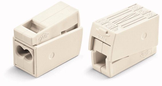 Velleman 224-112 Klemmenblok 1P Wit