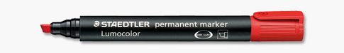 Staedtler Lumocolor Permanente marker rood