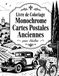 Livre de Coloriage Monochrome Cartes Postales Anciennes pour Adultes