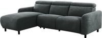 Notio Living Skaane 3-Zits Relaxbank Links Elektrisch Antraciet