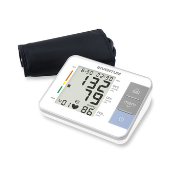 Inventum BDA632 Bloeddrukmeter - Bovenarm - Automatisch - LCD - Hartslagmeter - Wit