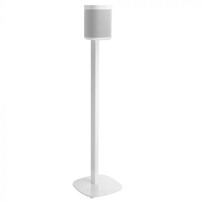 Cavus Speaker Stand for Sonos ONE & PLAY:1 - White - Floor Stand - Aluminum - Swivel