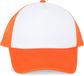 K-up Casquette enfant trucker - 5 panneaux KP143 - Blanc / Orange Vermillon - Taille unique