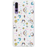 Unicorn Rainbow Beschermende siliconen case compatibel met P20 Pro