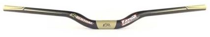 Renthal Fatbar Lite Carbon Rise 40 Mm Stuur Zwart 31.8 mm / 740 mm