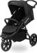 Caretero Tricycle stroller - Black - Max. 22 kg - Incl. rain cover and leg cover