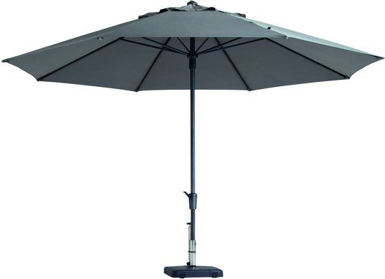 Madison Parasol Rond Lichtgrijs 400 cm