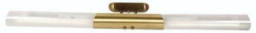Eiken Verlichting 2 x 36 Watt Antieke Messing Fluorescerend