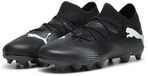 Puma Future 7 Match FG/AG Jr. voetbalschoenen zwart/wit