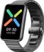 Strap-it Stalen Smartwatch bandje - Geschikt voor Oppo Watch Free - Zwart
