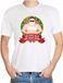 Bellatio Decorations Bol Foute kerst shirt wit - Gespierde Kerstman - Im too sexy for this shirt - voor heren M