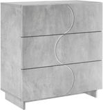 vidaXL Dressoir Betongrijs 70 x 38 x 75 cm Bewerkt hout