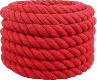 vidaXL - Katoenen Touw - 30 mm - 50 m - Rood