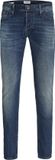 JACK&JONES JEANS INTELLIGENCE Heren Jeans Glenn Original Slim Fit Katoen Blend Blauw Denim W34 x L32