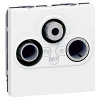 LEGRAND 0 787 86 - Wandcontactdozen - wit
