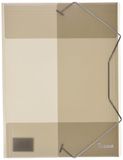 DOHE 90406 elastiekmap PP beige A4