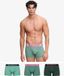 Superdry & Co Boxershorts mintgroen / riet / donkergroen / pink