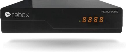 Rebox RE-2400 DVBT2 HEVC H.265 FTA 12 Volt TV ontvanger