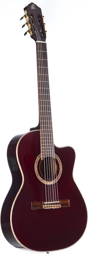 Ortega RCE138-T4STR - 4/4 Klassieke gitaar - Stained Red