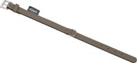 Nobby Halsband South Donkergrijs Leer Hond Standaard Halsband 22-27 cm