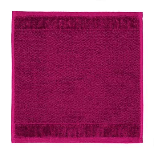 Möve Bamboo Luxe zeepdoek - 30 x 30 cm - bessen