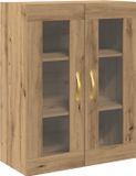 vidaXL Wandkast Artisan Eiken 69,5 x 34 x 90 cm