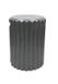 Happy Cocooning Gasfles Cover Rib - Ronde Bijzetset / Side Table - Smokey Anthracite - 41x41x55 cm