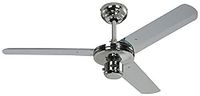 Westinghouse Lighting Industrial 7826340 Plafondventilator met drie bladen in chroom
