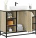 Maison Exclusive - Meuble sous-lavabo exclusif pour salle de bain, en bois Sonoma, dimensions 80x33x60 cm