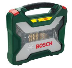 Bosch X-Line Titanium Drill Bit Set - 100 Pieces