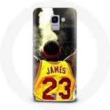 Maniacase Samsung Galaxy A6 2018 Hoesje Lebron James Basketballer