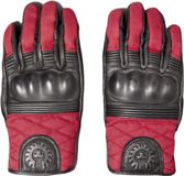 Belstaff Hampstead Zwart Rode Handschoenen - Handschoen