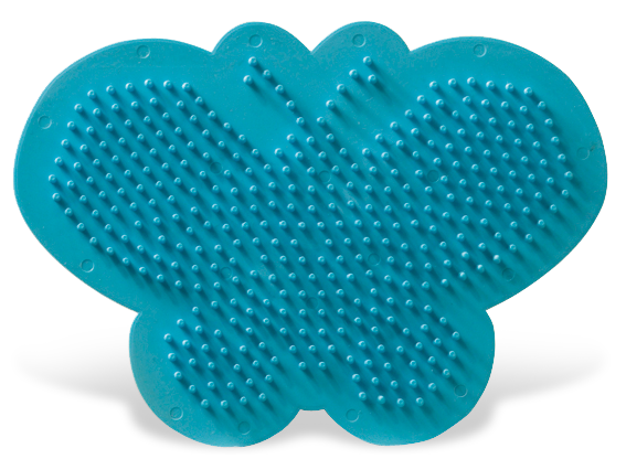 ses Beedz Strijkkralen legbord - Vlinder - blauw