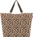 Reisenthel Shopper XL Strandtas - 35L - Leo Macchiato Bruin - rPet - 44.5 x 67 cm - 2024