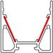 Barthelme 62399817 Reflectorband Polymeer