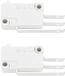 VGOL vaatwasser microschakelaar waterniveauregelaar, compatibel met Bosch 3VB350ID/01 3VB350ID/02 3VB613BA/08 OE 00165256, inbouwgatafstand 22 mm, 2 stuks