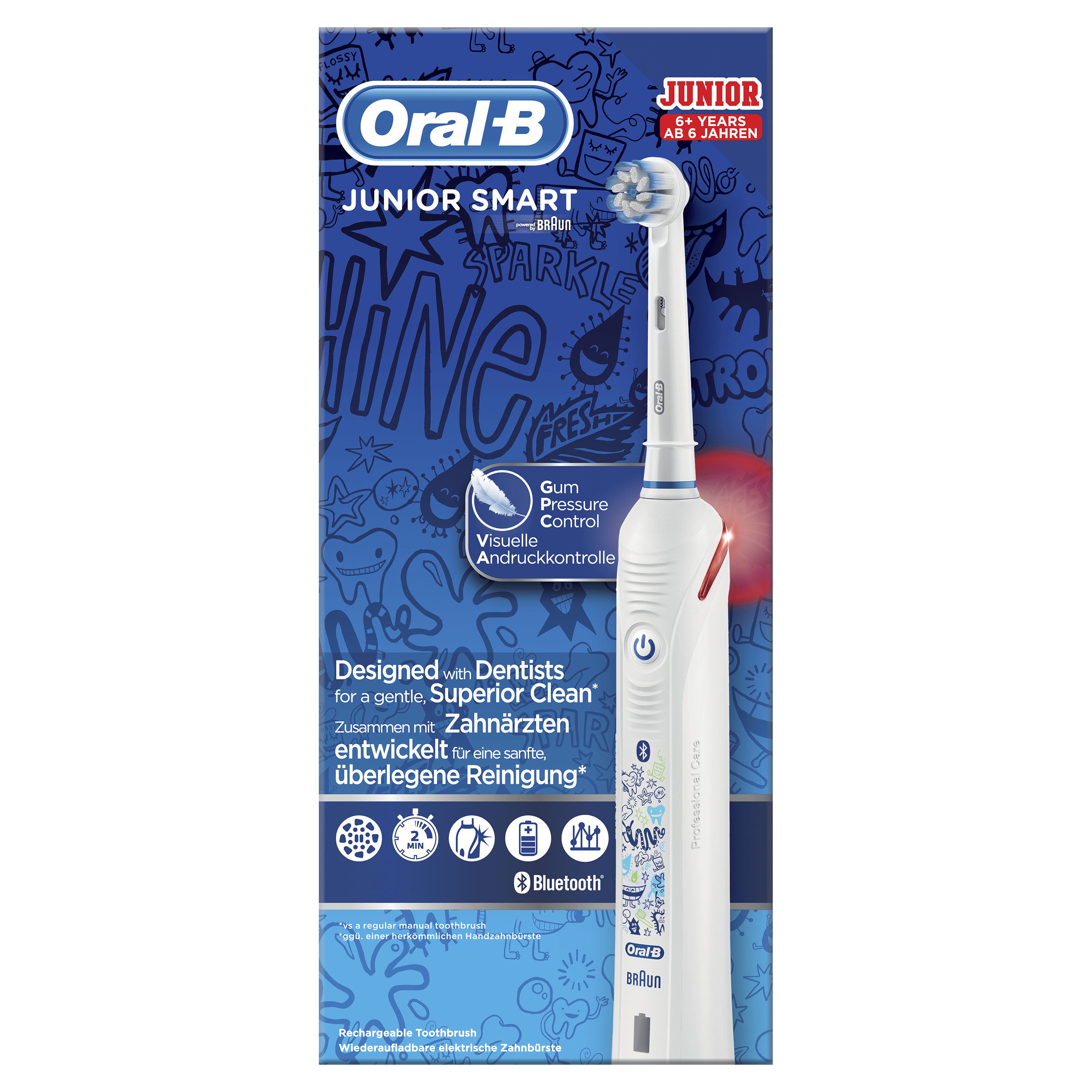 Oral-B Junior Smart Elektrische Tandenborstel Powered By Braun