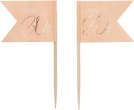 Folat Prikkers Elegant Lush Blush 30 Jaar - 36 stuks