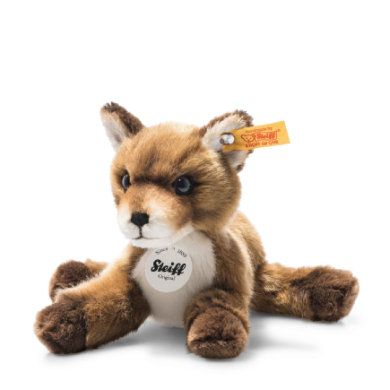 Steiff Fox y baby vos, bruin