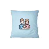 Bona Basics, Decoratieve kussenhoes, Lichtblauw, 60x60 cm