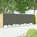 vidaXL Mur en gabion avec couvercles 600x30x200 cm acier galvanisé