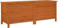 vidaXL Tuinbox 150x50x56,5 cm massief vurenhout bruin