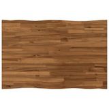vidaXL Tafelblad Naturel Glas 70 x 60 x 3 cm