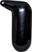 Talamex Fender d'angle noir