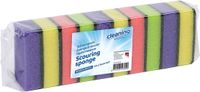 Cleaninq Quantore BV Schuurspons cleaninq assorti 90x60x30mm 10st
