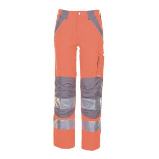 PLANAM Veiligheidswerkbroek Plaline - Oranje/Zink - Maat 56