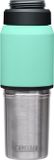 CamelBak Multibev Vacuum RVS - Waterfles met afneembare koffie / theebeker - 500 ml + 350 ml - Groen / Groen (Coastal / Lagoon)