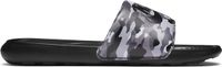 Nike Victori One Slide Print Heren Slippers Zwart/Grijs Maat 45