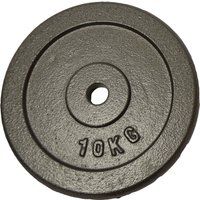 Gietijzeren schijf gewicht 10 kg Sporti